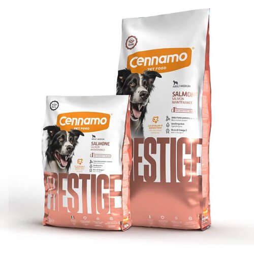 CENNAMO PRESTIGE Dog Adult Maintenance Medium Salmone - hrana za odrasle pse srednjih rasa sa lososom (2kg, 12kg) 2kg Slike