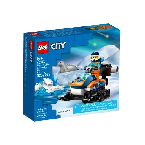 Lego City 60376 Arktične raziskovalne snežne sani Slike