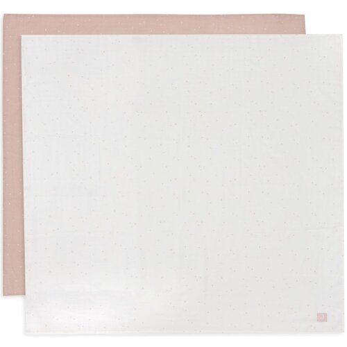 Jollein tetra plenica 2/1 115x115cm Twinkling wild rose Slike