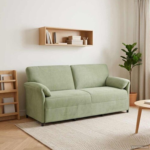 SOFA za 3 osobe Svijetlo zelena 198 x 83 x 95 cm Bar&scaron;un Cijene