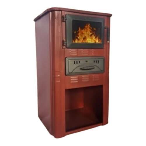 Madras doo Beograd Peć na drva, snaga 10kw - MORAVAC, crvena Cene