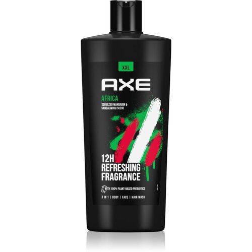 Axe XXL Africa osvežujoč gel za prhanje maksi 700 ml Slike