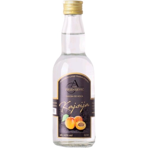 Arsenijević Rakija Kajsija 42% vol, 100ml Cene