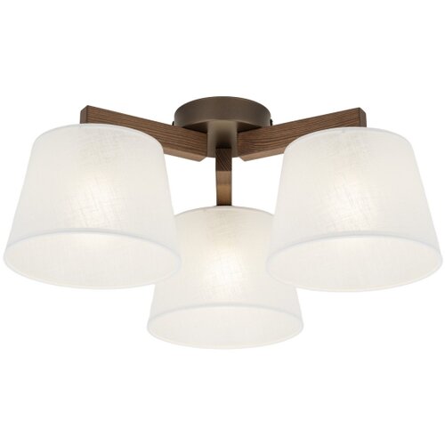 Brilagi plafonski luster latte 3xE27/15W/230V bor/bela Slike