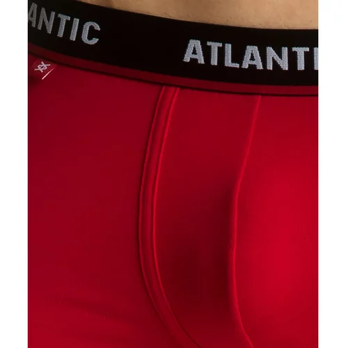 Atlantic 3-PACK Men's boxers black/graphite/red