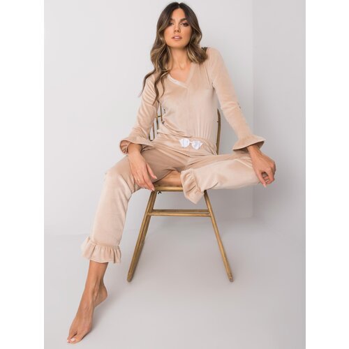 RUE PARIS Pyjamas-RV-PI-7394.23X-beige Cijene
