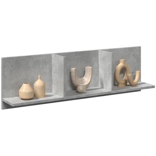 vidaXL Zidni ormarić boja betona 100x16,5x30 cm od konstruiranog drva Cijene