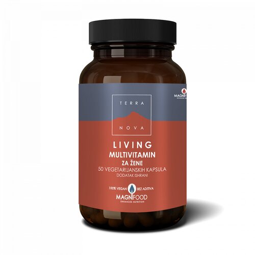 Terranova living multivitamin za žene 50 kapsula Slike