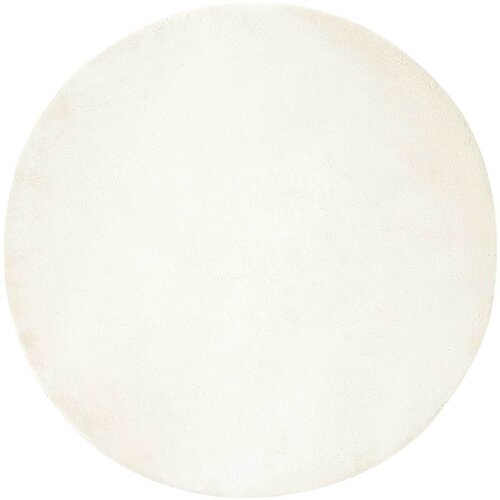 VidaXL Faux Rabbit Fur Rug Bijelo &amp;Oslash;&amp;nbsp;200 cm Poliester Slike