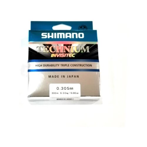 Shimano monofil technium invisitec 300m 0.305mm 9.0kg grey ( R404246 ) Cene