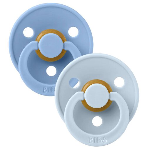 Bibs Colour dude (okrugle) Sky Blue/Baby Blue (vel.1) Slike