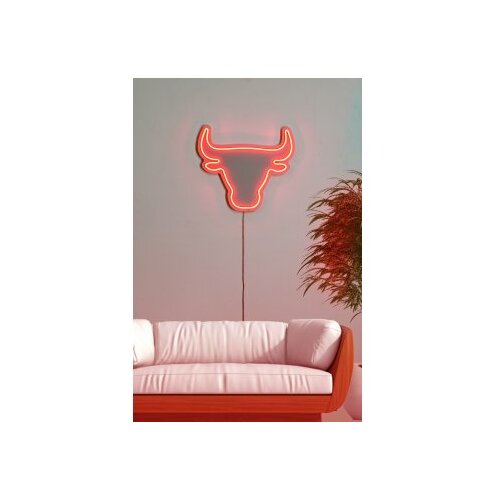 WALLXPERT dekorativna plastična led rasveta bull red Cene