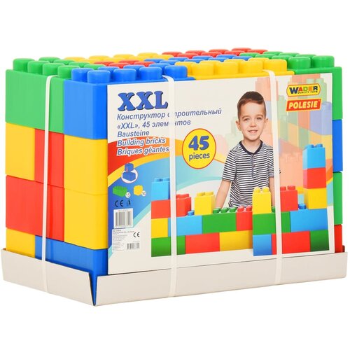 Polesie wader kocke za slaganje XXL 45 komada Slike
