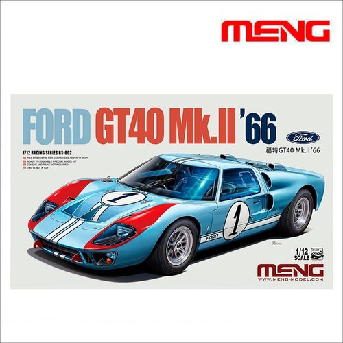 Meng Ford GT40 Mk.II '66, (21287414) Cene