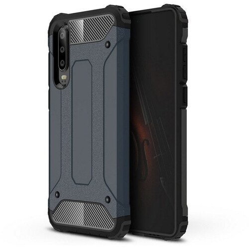  Hibridni oklep vzdržljiva maskica za Huawei P30 - modra Cene