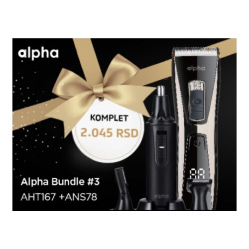 Alpha set trimer AHT167 + trimer ANS78 Slike