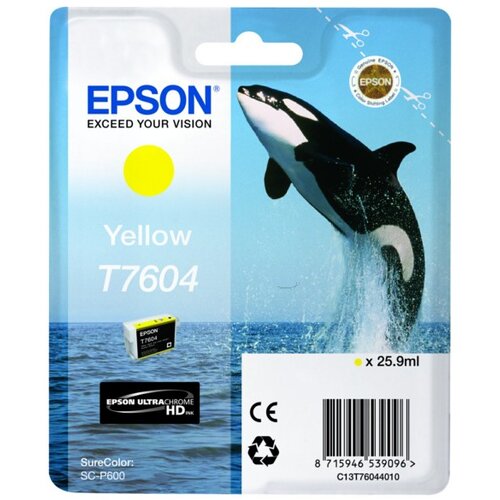 Epson Kartuša T7604 (rumena), original Cene