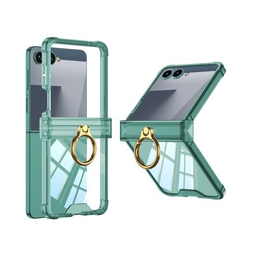  Futrola ring lines za samsung f751b galaxy z flip 7 5g zelena (gkk case) ( F121532 ) Cene