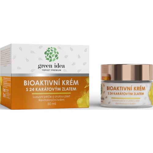 Green Idea Bioactive cream with 24 carat gold luksuzna njega za zrelu kožu lica 50 ml Cijene