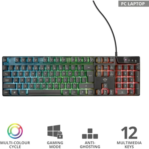 Trust GXT 835 gaming tastatura Azor Illuminated