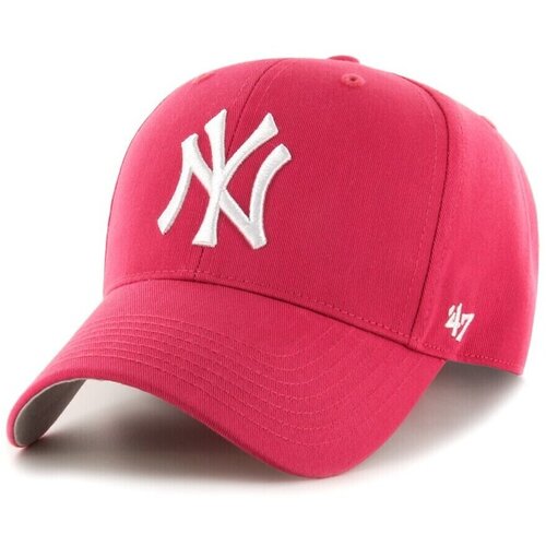 47 Brand Kape s &amp;scaron;iltom Czapka Z Daszkiem Mlb New York Yankees Dla Dzieci R&amp;oacute;żowa Bela Slike