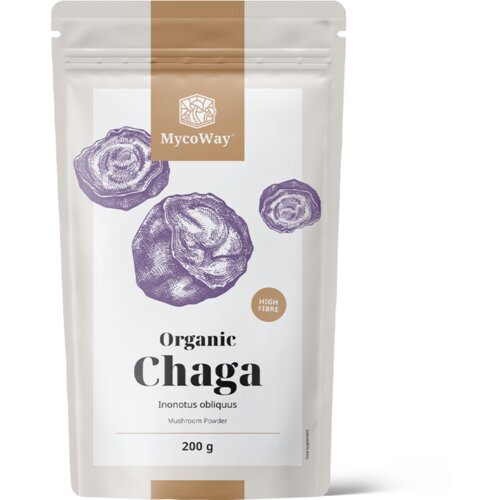 MycoWay Bio Chaga v prahu - 200 g Slike