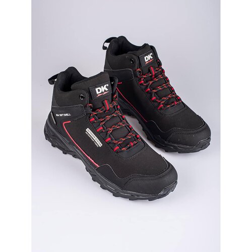 DK Men's high trekking boots black and red Cene