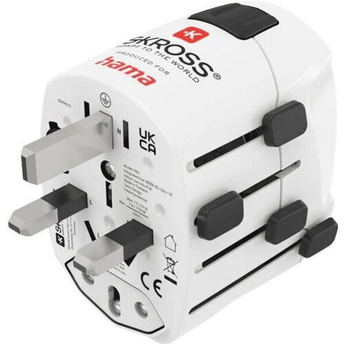 Hama Potovalni adapter World Travel Pro 223471, (5000266041) Slike
