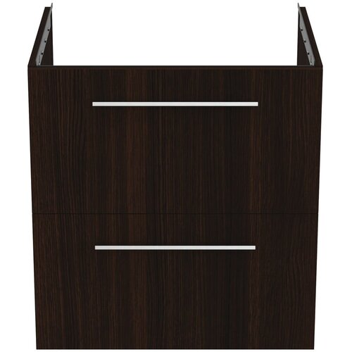 Ideal Standard temno rjava stenska omarica za pod umivalnik v hrastovem dekorju 60x63 cm i.life b Cene