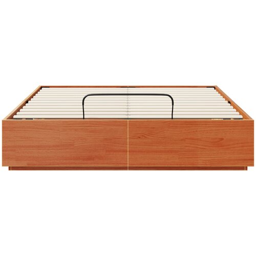  Otomanski krevet 160 x 200 cm Masivna borovina Slike