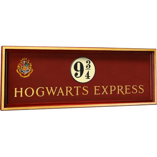 HARRY POTTER Platform 9 34 stenski napis Noble Collection Cene