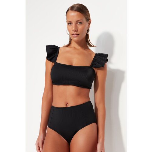Trendyol Bikini Bottom - Black - Textured Slike