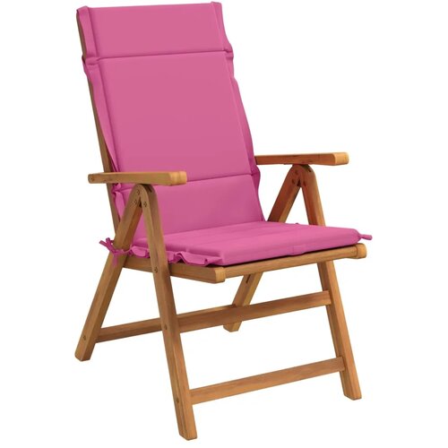  Jastučići za stolice s visokim naslonom - 4 komada GEMERT 4 pcs - Roza (poliester) 120 x 50 x 3 cm 4 Cijene