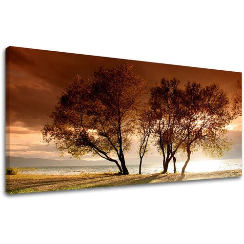  Slike na platnu drevesa panorama ST026E13 (moderne slike na) Slike