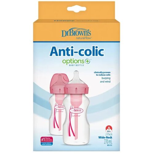 Dr.browns Flašica za bebe Anti-Colic, Plastična, 2 komada Cene
