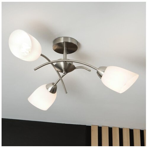  Plafonski luster DONNA 3xE27/60W/230V nikl Cene