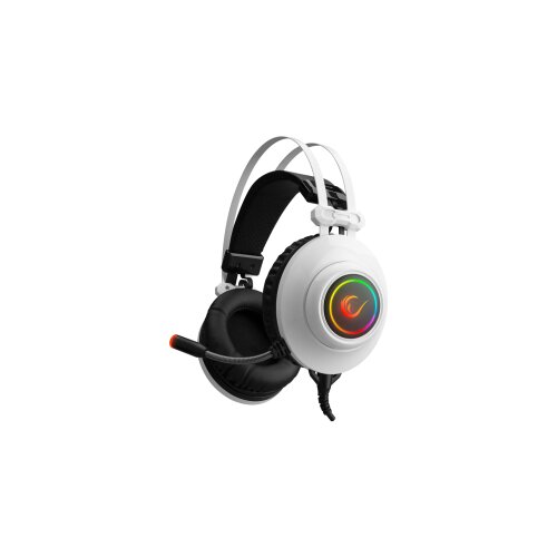  Slušalice sa mikrofonom gaming RAMPAGE RM-K1 PULSAR white, USB 7.1 surround, vibracija, RGB Cijene
