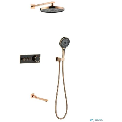  luksuzni termostatski podometni tuš sistem elite edition BCS1603 z zaslonom | premium linija Cene