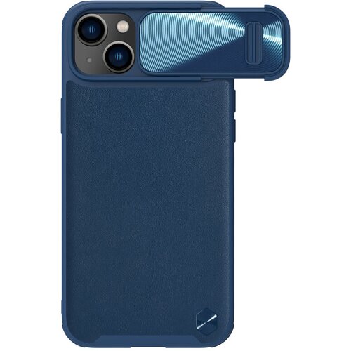 Nillkin maska za telefon iphone 14 Leather S teget Slike
