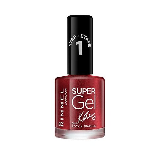 Rimmel London super gel by kate STEP1 gel lak za nokte 12 ml nijansa 044 rock n sparkle Cijene