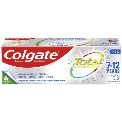 Colgate total junior pasta za zube 7-12 godina 50ml Slike