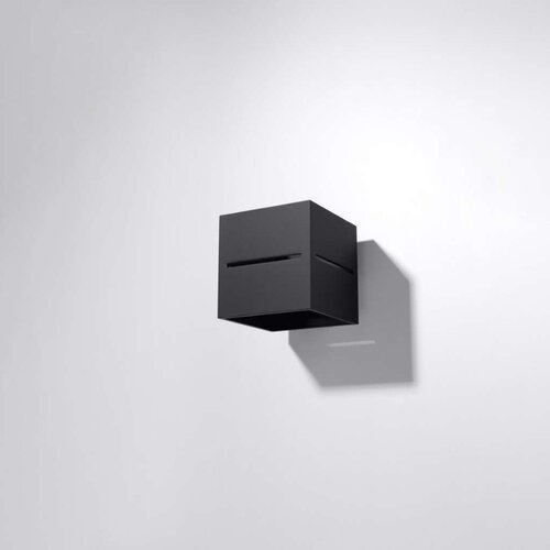  Sollux SL.0204 - Zidna svetiljka LOBO 1xG9/40W/230V crna Slike