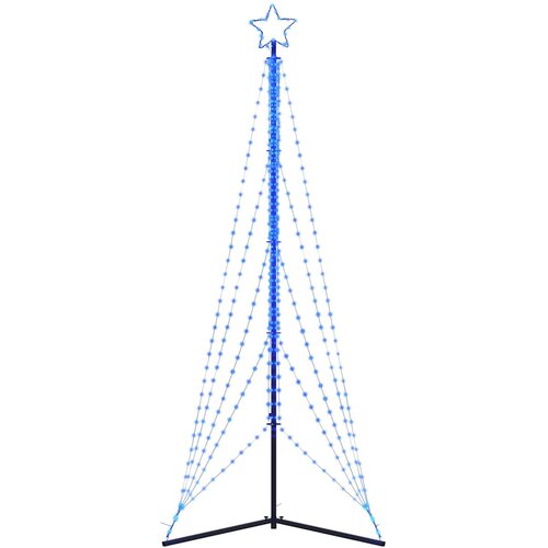  LED božićno drvce 525 LED dioda plavo 302 cm Slike