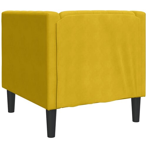  Chesterfield sofa fotelja žuti bar&amp;scaron;un Slike