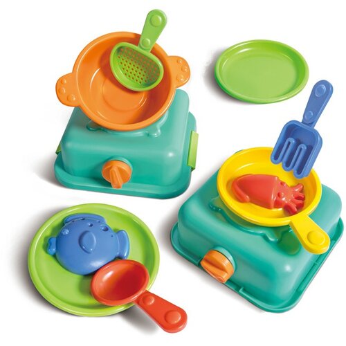 Hape Set modelčkov za malega šefa – igrača za pesek – 11 kosov Cene