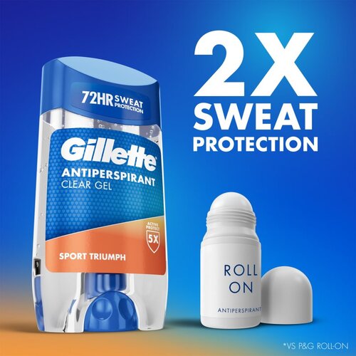 Gillette Sport Triumph gel antiperspirant za mu&amp;scaron;karce 70 ml Slike