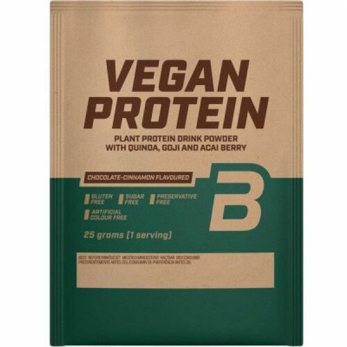 BioTech USA vegan protein 25g čokolada Slike