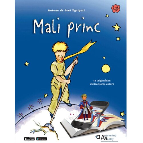 Vulkančić knjiga za decu mali princ proširena stvarnost Slike