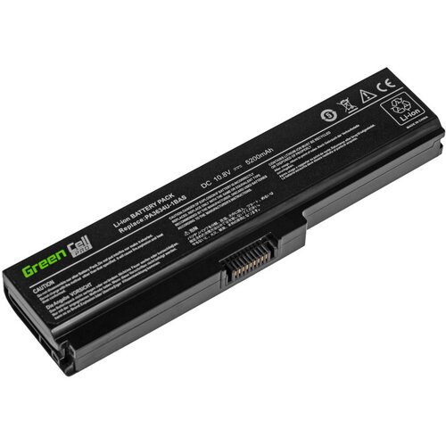Green cell Baterija za Toshiba Satellite M300 / C650 / L650 / U400, 5200 mAh Slike