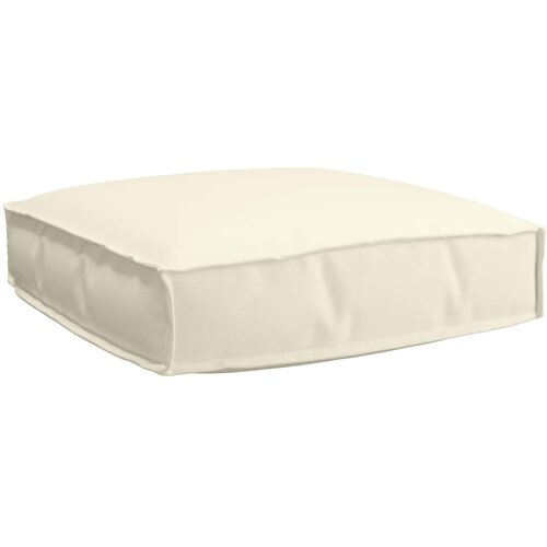  Jastuk Krema 60 x 60 x 12 cm Oxford tkanina Slike